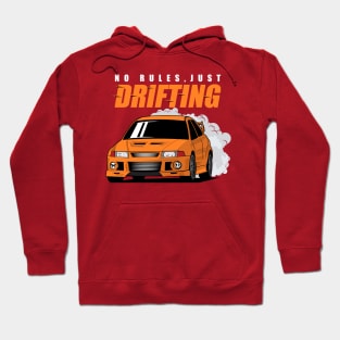 Legend Lancer Evo V Drifting Hoodie